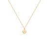 Pendent ABC in golden plated