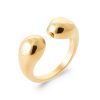 Ring ANASTASIA in golden plated