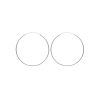 Boucles d'oreilles créoles en argent